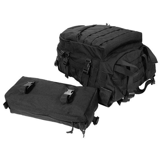 Bolsa Adicional para Mochila Flyye AIII MOLLE - Preto