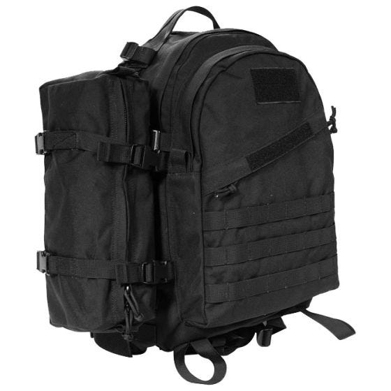 Bolsa Adicional para Mochila Flyye AIII MOLLE - Preto