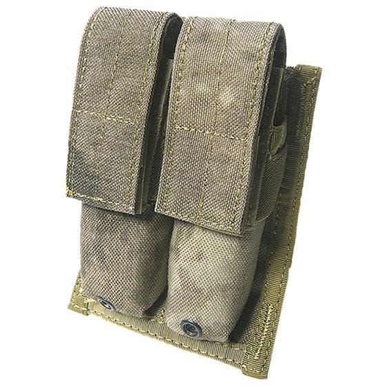 Bolsa para Carregadores Dupla Flyye MOLLE 9 mm - A-TACS AU
