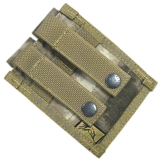 Bolsa para Carregadores Dupla Flyye MOLLE 9 mm - A-TACS AU