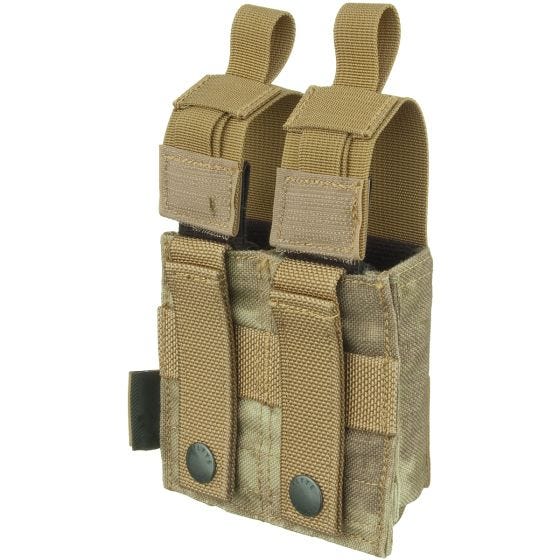 Bolsa Dupla de Carregadores de Pistola Flyye Ver. HP 9 mm MOLLE - A-TACS AU