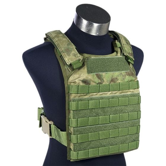 Porta-placas Flyye Fast Attack GEN 1 MOLLE - A-TACS FG