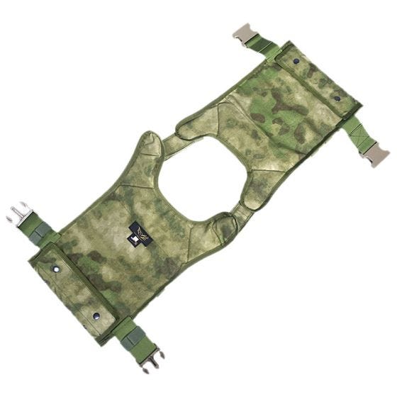 Porta-placas Flyye Fast Attack GEN 1 MOLLE - A-TACS FG