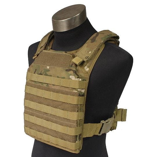Porta-placas Flyye Fast Attack GEN 1 MOLLE - MultiCam