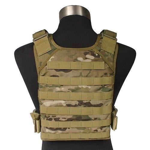 Porta-placas Flyye Fast Attack GEN 1 MOLLE - MultiCam