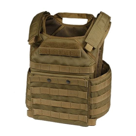Colete Flyye FAPC GEN 2 com Porta-placas Móvel Adicional - Coyote Brown