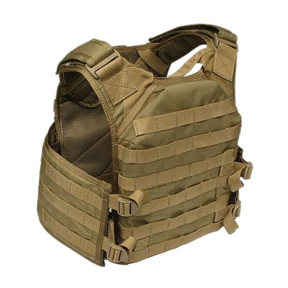 Colete Flyye FAPC GEN 2 com Porta-placas Móvel Adicional - Coyote Brown