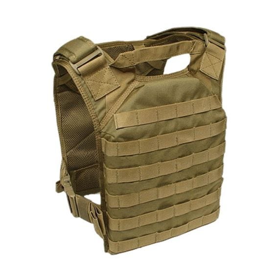 Colete Flyye FAPC GEN 2 com Porta-placas Móvel Adicional - Coyote Brown