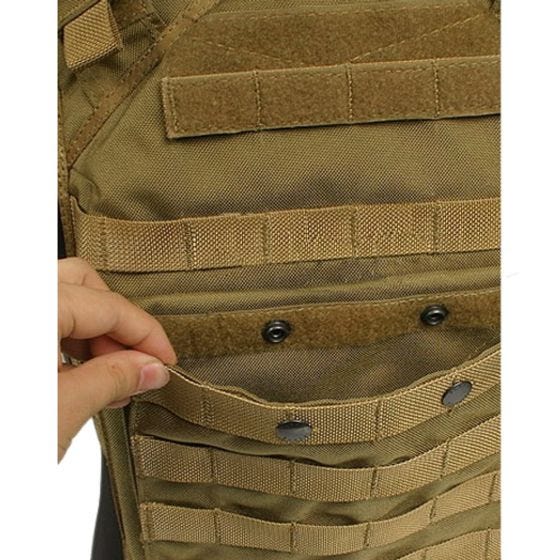 Colete Flyye FAPC GEN 2 com Porta-placas Móvel Adicional - Coyote Brown