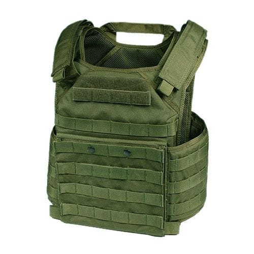 Colete Flyye FAPC GEN 2 com Porta-placas Móvel Adicional - Olive Drab