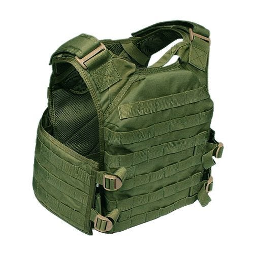 Colete Flyye FAPC GEN 2 com Porta-placas Móvel Adicional - Olive Drab