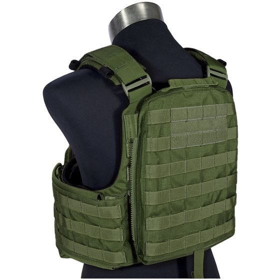 Porta-placas Flyye Field Compact - Olive Drab