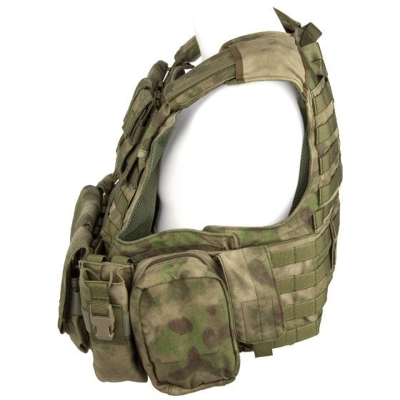 Colete com Conjunto de Bolsos Flyye Force Recon ver. Land - A-TACS FG