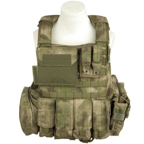 Colete com Conjunto de Bolsos Flyye Force Recon ver. Land - A-TACS FG