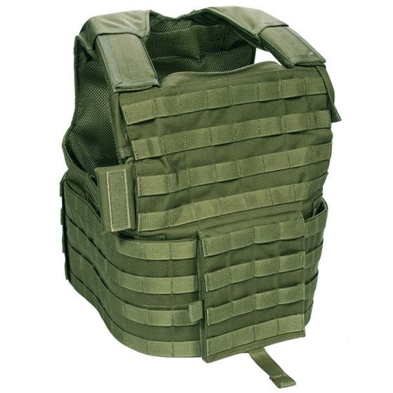 Colete com Conjunto de Bolsos Flyye Force Recon ver. Land - Olive Drab