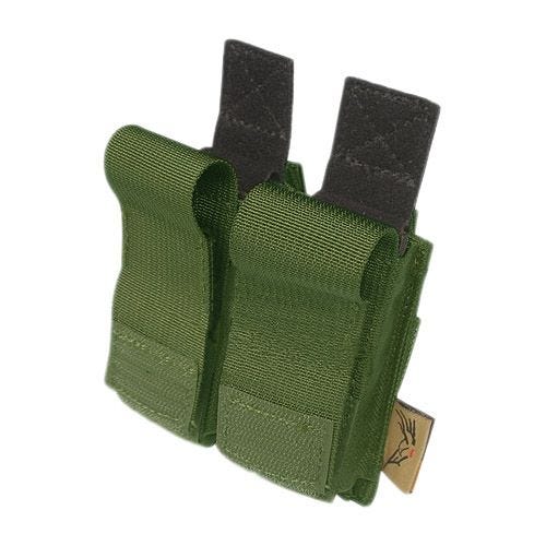 Bolsa Dupla de Carregadores de Pistola Flyye .45 - Olive Drab