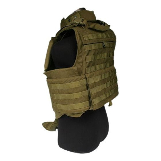 Colete MOLLE Flyye MTV - Coyote Brown
