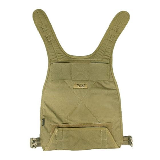 Porta-placas Flyye RRV PC Colete MOLLE - Caqui