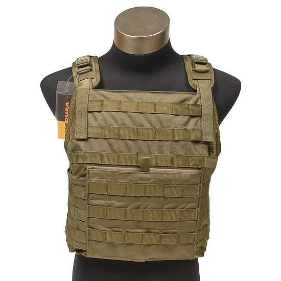 Porta-placas Flyye PC Estilo MOLLE - Coyote Brown
