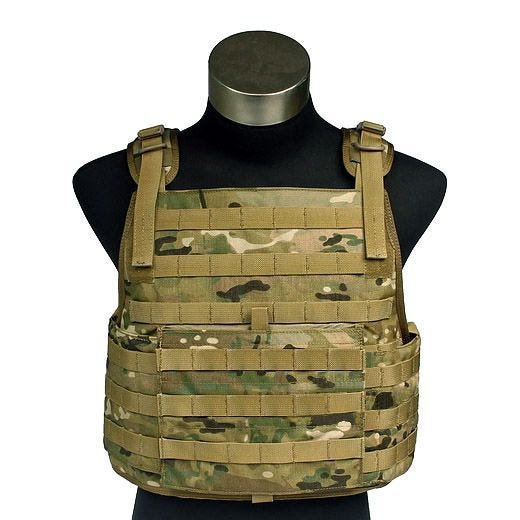 Porta-placas Flyye PC Estilo MOLLE - MultiCam