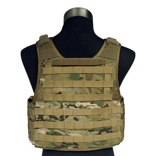 Porta-placas Flyye PC Estilo MOLLE - MultiCam