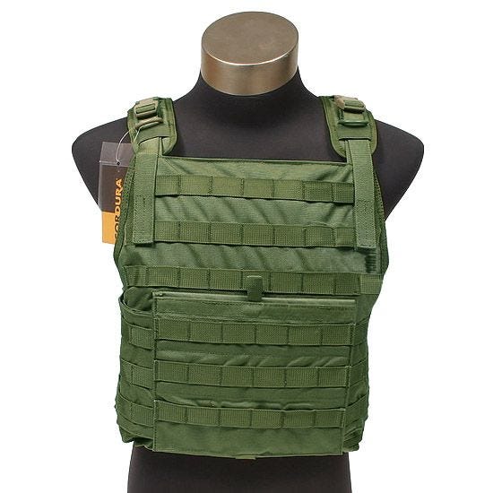 Porta-placas Flyye PC Estilo MOLLE - Olive Drab