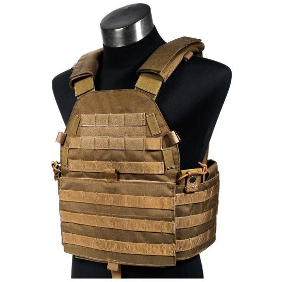 Colete Tático Flyye New MOLLE LT6094 - Coyote Brown