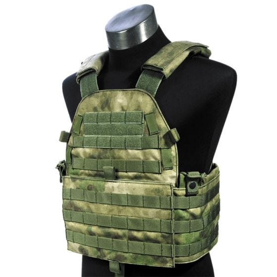 Colete Tático Flyye New MOLLE LT6094 - A-TACS FG