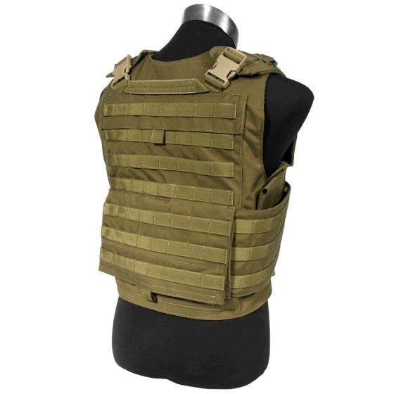 Colete Tático Flyye Spartan - Coyote Brown