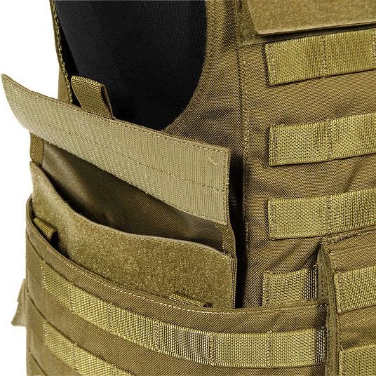 Colete Tático Flyye Spartan - Coyote Brown