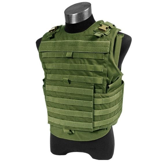 Colete Tático Flyye Spartan - Olive Drab
