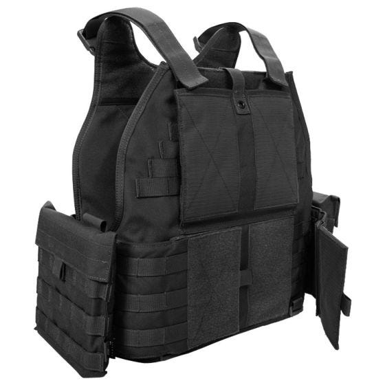 Colete de Proteção Flyye MOLLE SPC - Preto