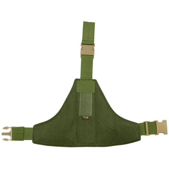 Flyye Triangular Leg Panel MOLLE Olive Drab
