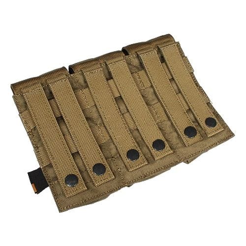Bolsa para Carregadores Tripla Flyye M4/M16 MOLLE - Coyote Brown