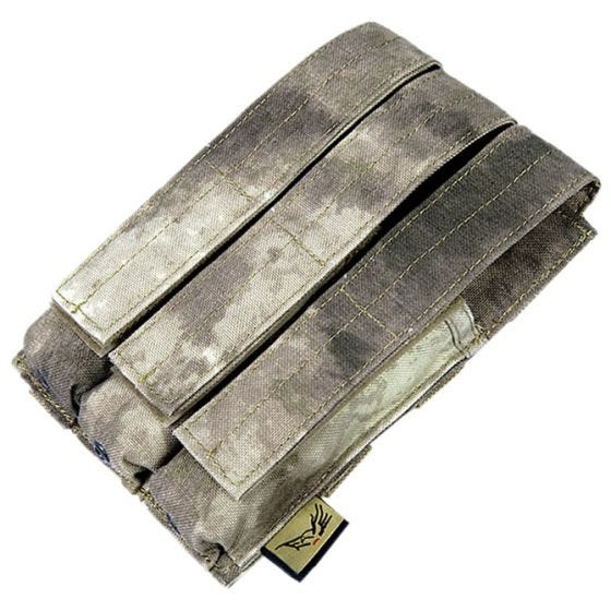 Bolsa para Carregadores Tripla Flyye MP5 MOLLE - A-TACS AU
