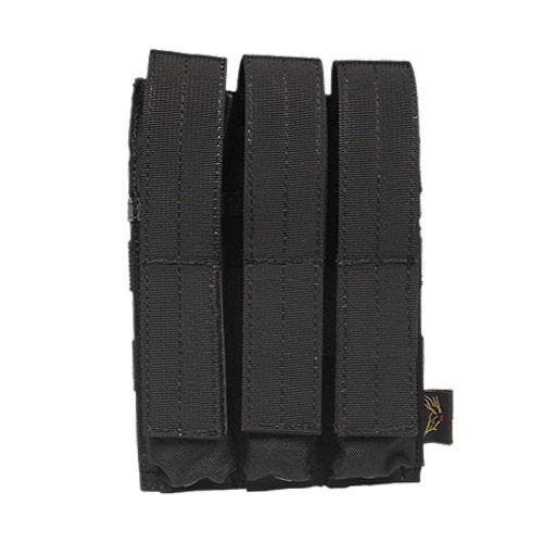 Bolsa para Carregadores Tripla Flyye MP5 MOLLE - Preto
