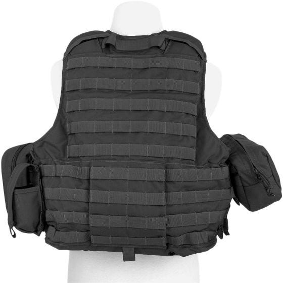 Colete com Conjunto de Bolsos Flyye Force Recon ver. Mar - Preto