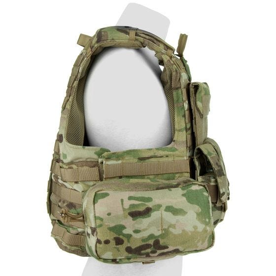 Colete com Conjunto de Bolsos Flyye Force Recon ver. Mar - MultiCam