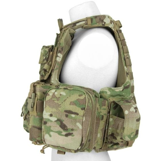 Colete com Conjunto de Bolsos Flyye Force Recon ver. Mar - MultiCam