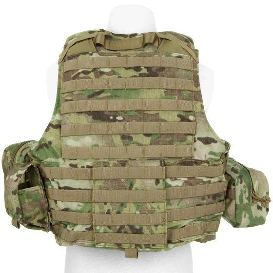 Colete com Conjunto de Bolsos Flyye Force Recon ver. Mar - MultiCam