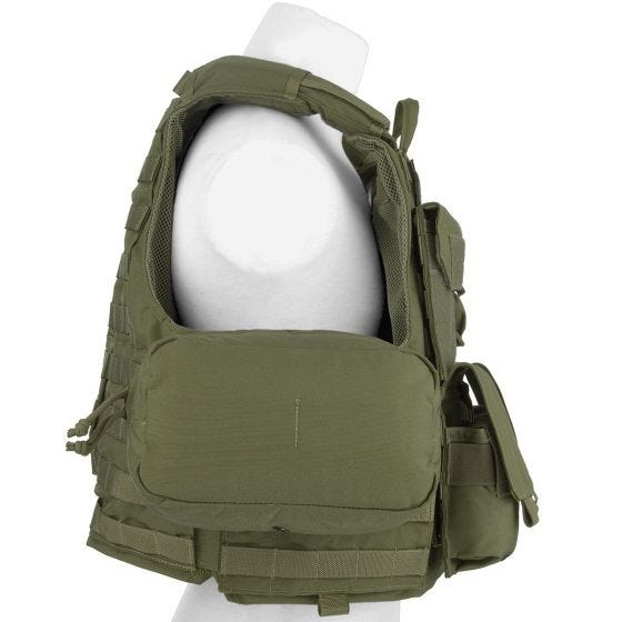 Colete com Conjunto de Bolsos Flyye Force Recon ver. Mar - Ranger Green