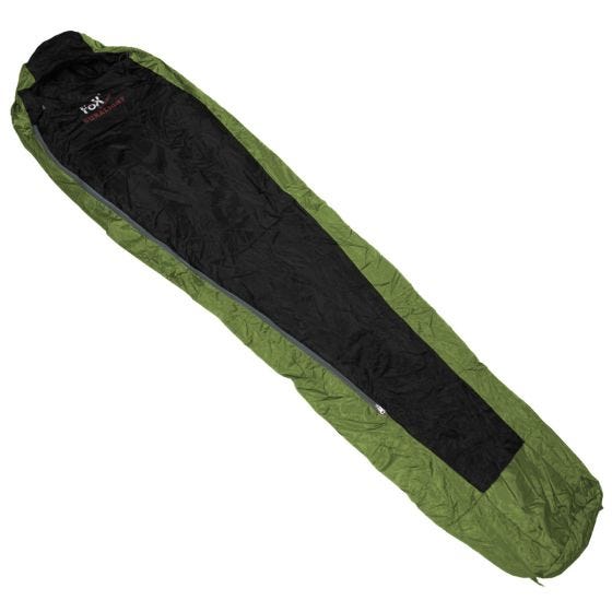 Saco-cama Fox Outdoor Duralight - Verde OD/Preto