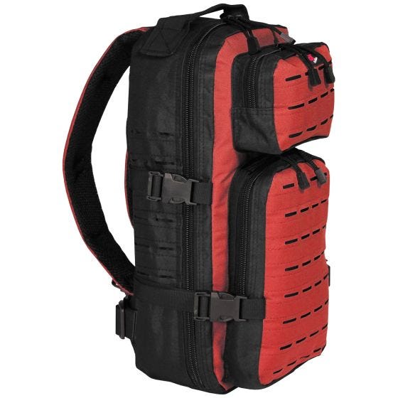 Mochila Fox Outdoor Assault-Travel - Preto/Vermelho