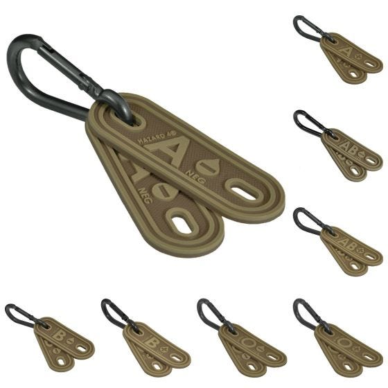 Kit de Marcador Hazard 4 Blood Type Conjunto de 2 Coyote