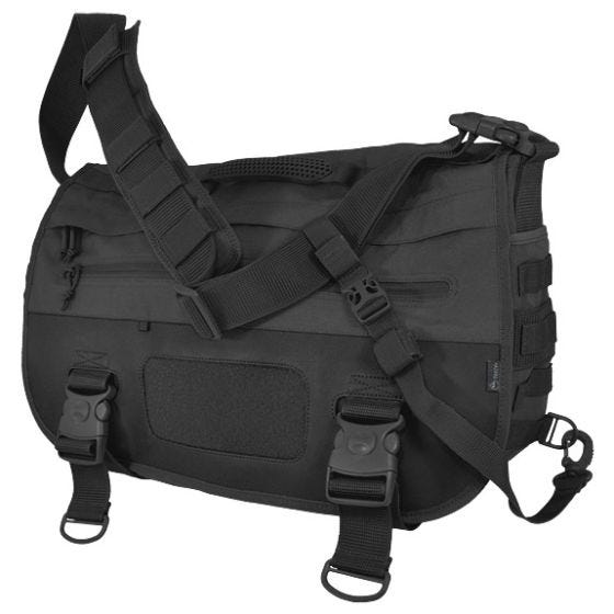 Mala Grande de Mensageiro para Portátil Hazard 4 Defense Courier - Preto