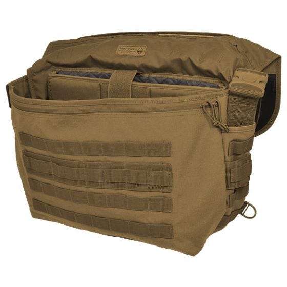 Mala Grande de Mensageiro para Portátil Hazard 4 Defense Courier - Coyote