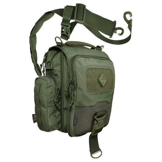 Mala Tiracolo Hazard 4 Kato Mala de Mensageiro para Mini Tablet Netbook - Olive Drab