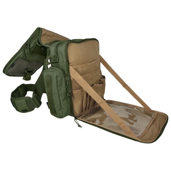Mala Tiracolo Hazard 4 Kato Mala de Mensageiro para Mini Tablet Netbook - Olive Drab