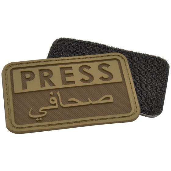 Emblema Morale Hazard 4 3D Press / Arabic Reporters - Coyote