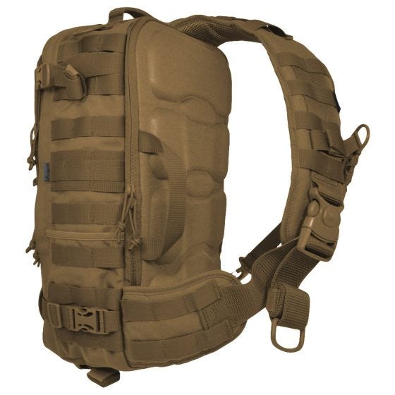 Mochila de Alça Única para Portátil Hazard 4 Switchback Tamanho Completo - Coyote